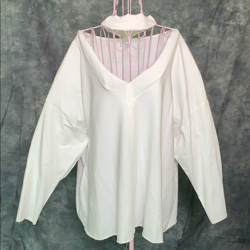 Closetrix cream sweater 2X-3X